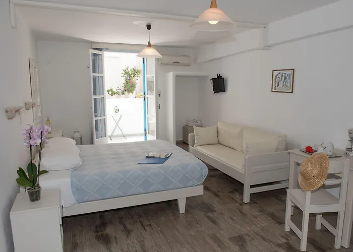 Blue Sky Summer Naxos City